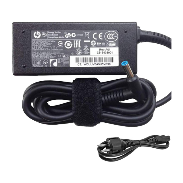 Cargador Portátil - HP Punta Redonda Fina 45W