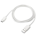 Cable de carga USB a USB-C genérico (BLANCO, PowerColor)