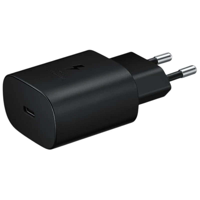 Adaptador de corriente SAMSUNG Tipo-C 25W Negro