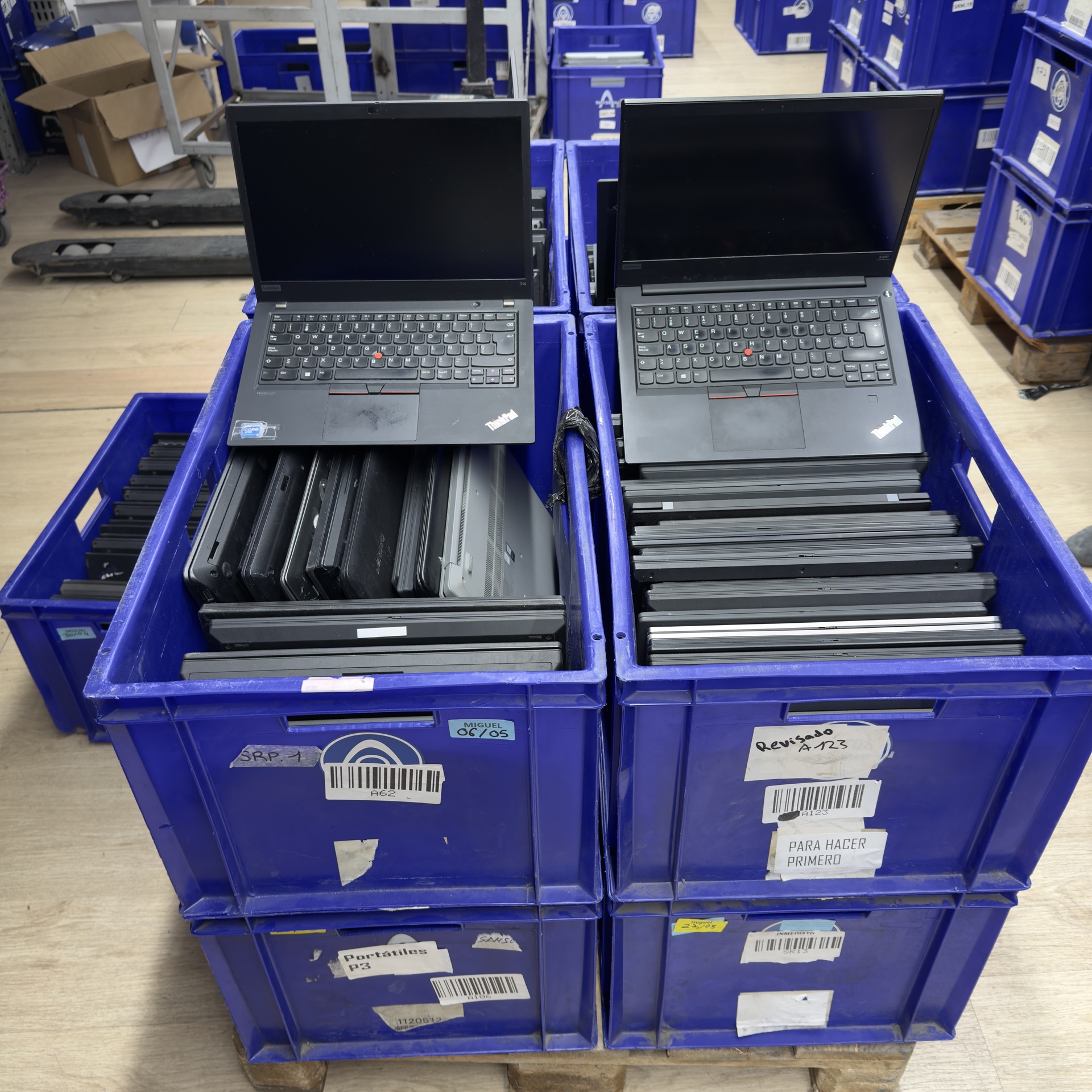 Lote Portátiles Lenovo